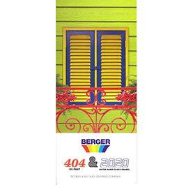 Berger Magicote Paint Chart Trinidad