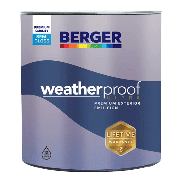 Berger WeatherProof Ultra Flat
